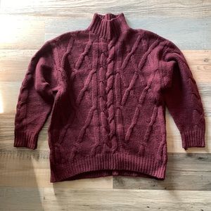 Express Mock Turtleneck Sweater- Size S
